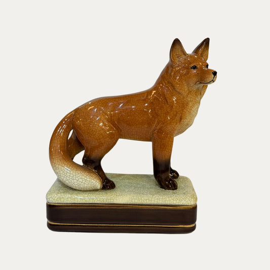 Fox Bookend Statue
