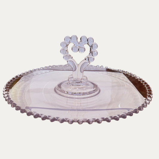 Dessert Glass Vintage Tray