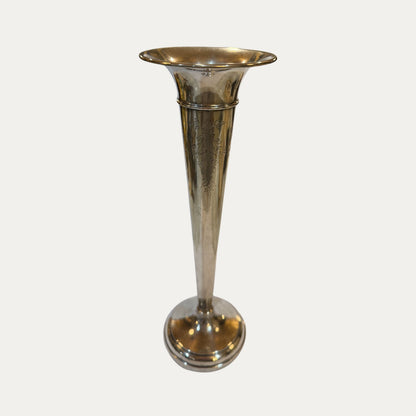 Antique Sterling Engraved Bud Vase