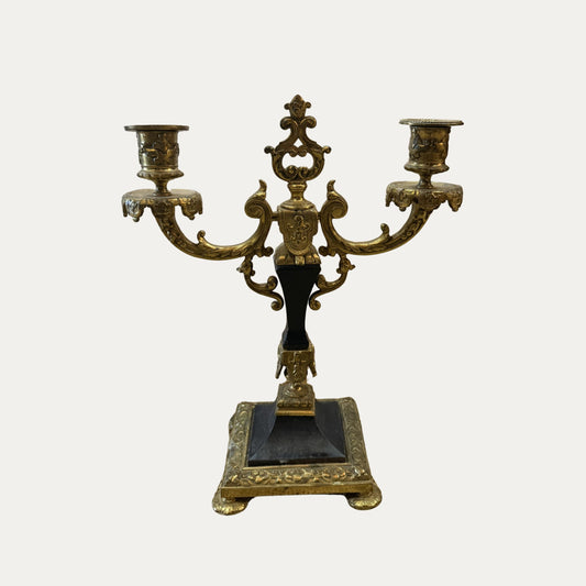 Antique Pair (2) French 19th Century Candleabras