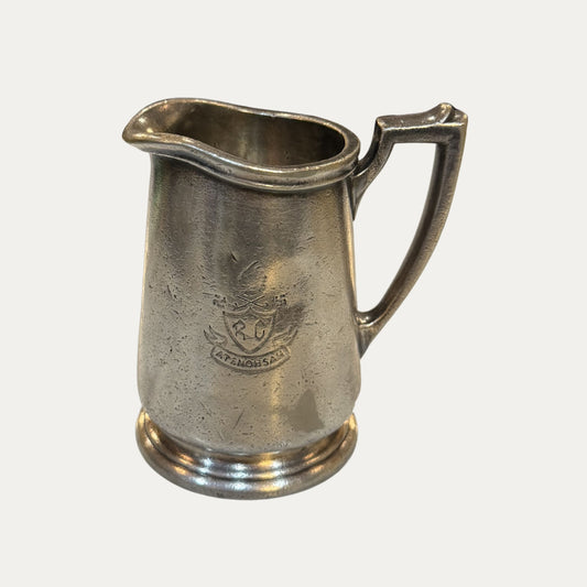 Antique Hotel Silver Creamer