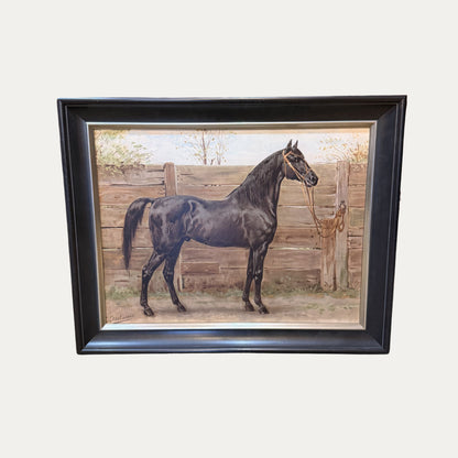 Vintage Horse Lithograph
