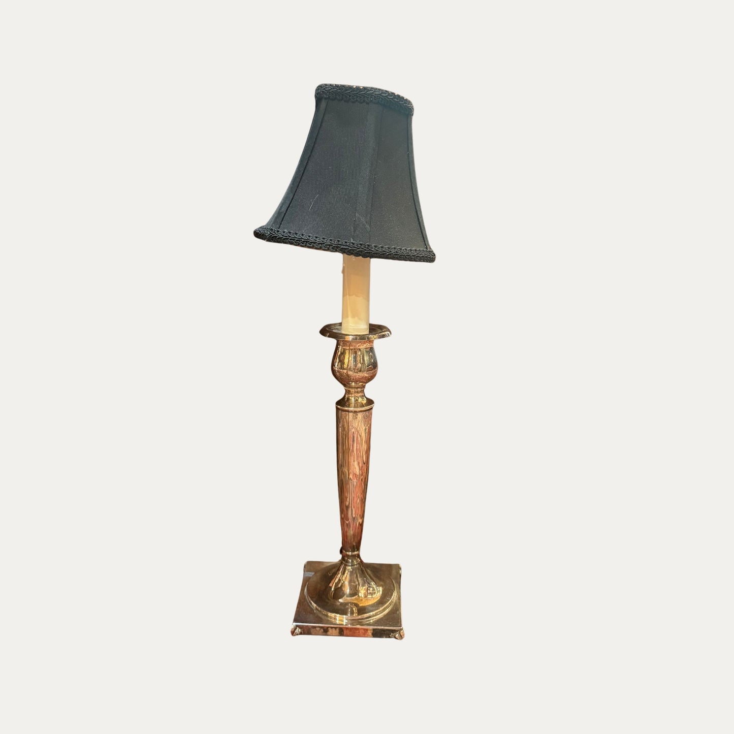 Vintage Pair (2) of Silver Lamps