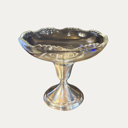 Sterling Silver Compote Bowl Early 20th Century