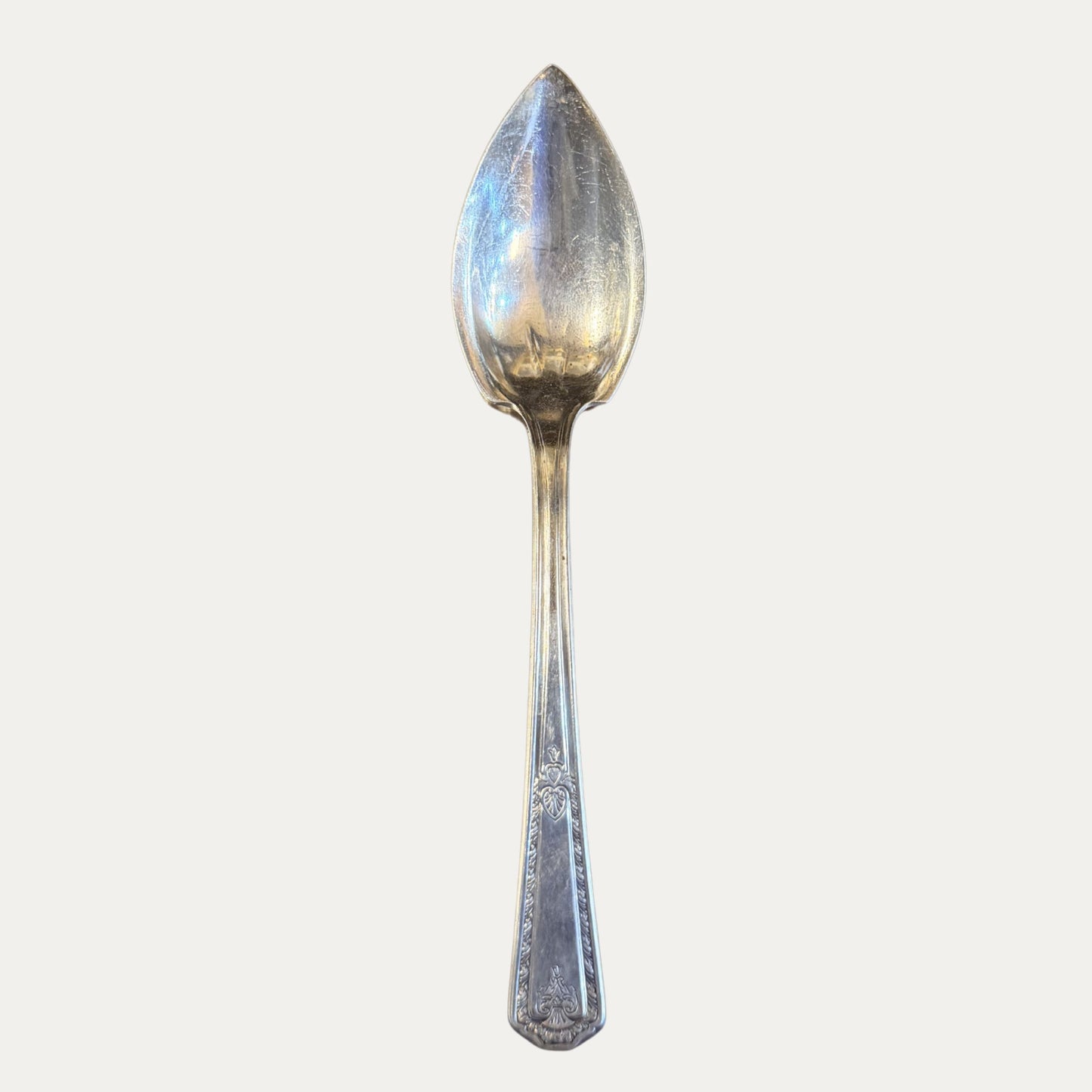 Vintage Set of Eight (8) Grapefruit Spoons