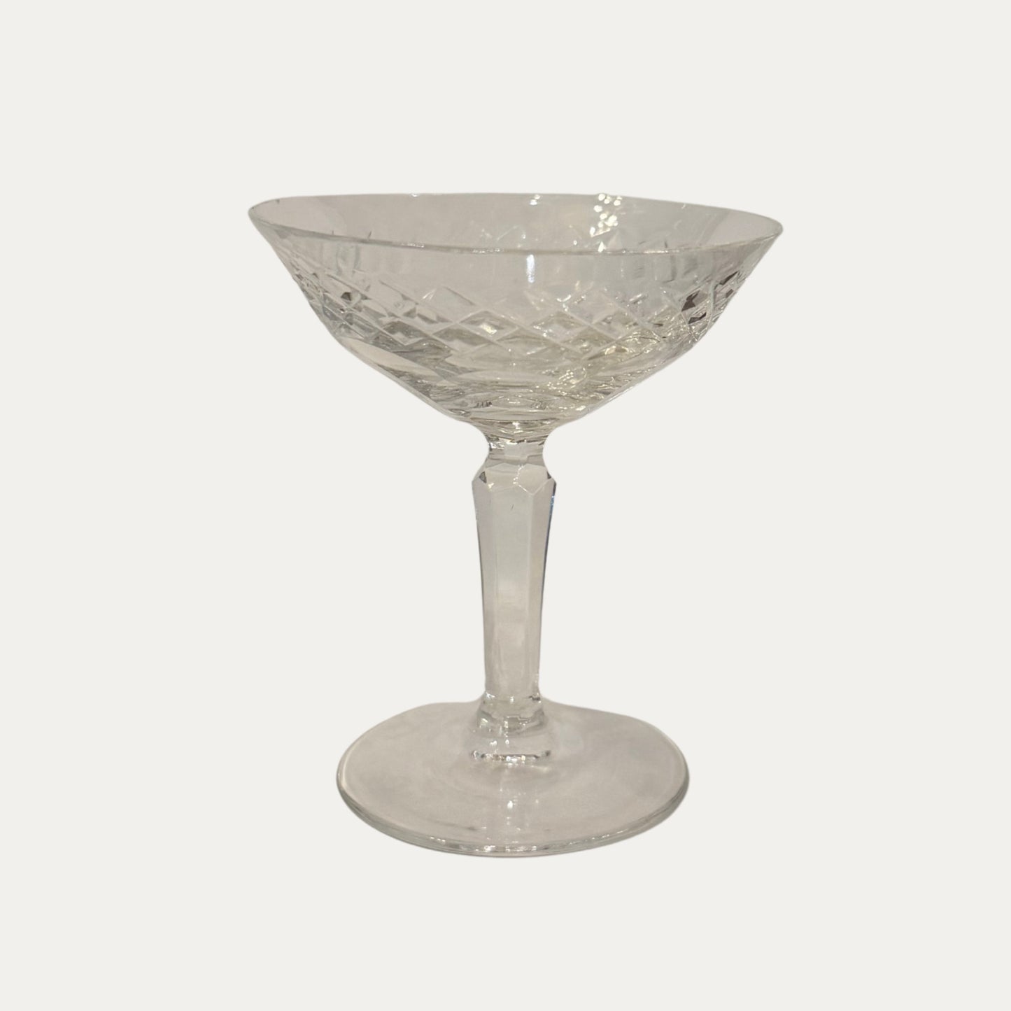 Vintage Tiny Crystal Dessert/Liquior Glass