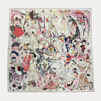 Hermes "Emile Et Une Nuit"  90cm Silk Scarf