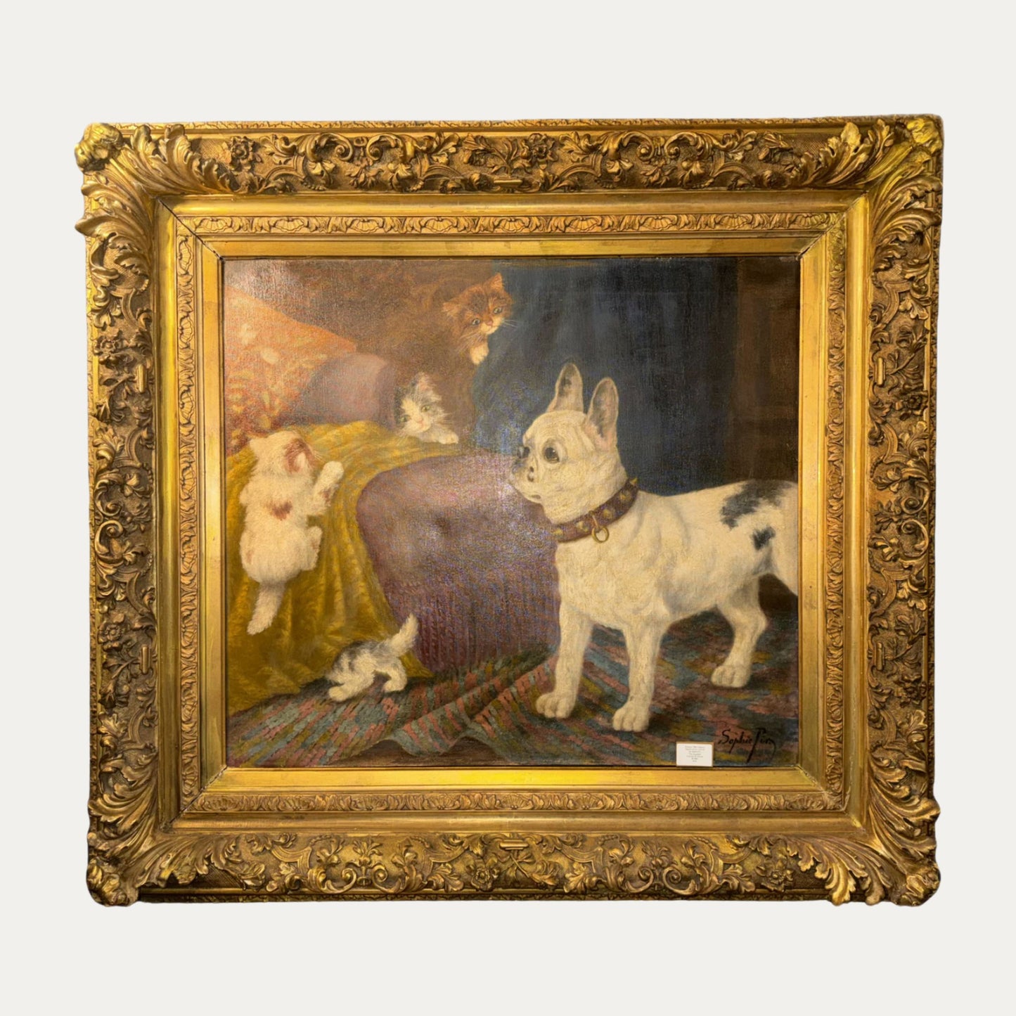 "The Guardian" by Sophie Pir (1858-1936)